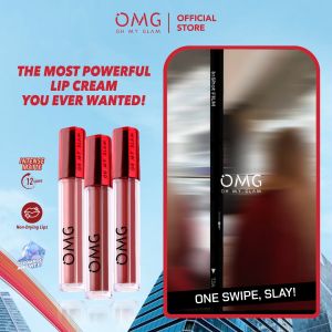 OMG OH MY GLAM Matte Kiss Lip Cream 14 Cappuccino 3.5 g - Lipstick Matte