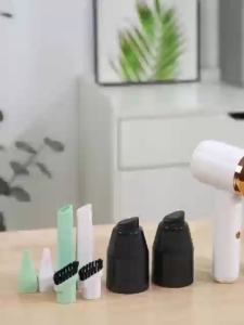 【🔥SG STOCK🔥】RICHMENTMALL 5 In 1 Mini Cordless Car Vacuum Cleaner Wireless Charging 20000Pa Handheld Vacuum Cleaner Dust Buster & Air Blower & Hand Pump Portable Mini Handheld Vacuum Cleaner Suitable for Cars and Home Use