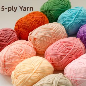 5-strand Medium-weight Yarn For DIY Knitting