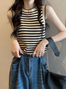 Stripe Knit Tank Top