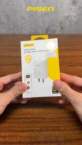 Bộ Sạc Nhanh PISEN QUICK PD 20W Lightning - Tương Thích iPhone 14+ Series An Toàn Không Nóng Bảo Hành 18 Tháng