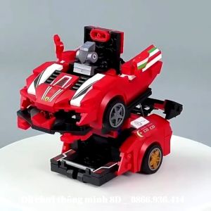 Lego xe đua biến hình robot đồ chơi lắp ráp xe đua mô hình lego đồ chơi trẻ em từ 6 tuổi - Quà tặng sinh nhật bé trai