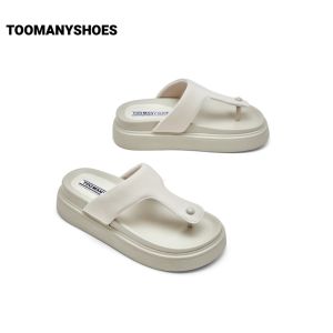 Toomanyshoes | Fashion Thick Sole Slippers Summer New Arrival