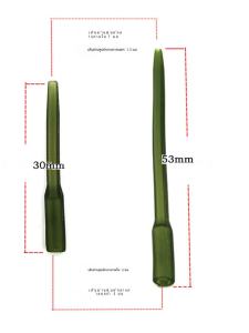 สายตกปลาป้องกันหลอด Anti-tangle ผู้นําลูกปัดตะขอแยก นุ่ม หลอดปลาคาร์พอุปกรณ์ตกปลาป้องกันการแคล้ว