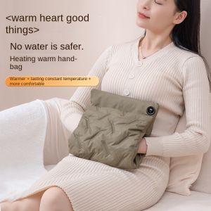 USB Goose Down Warming Pad Washable Hand Warmer Adjustable Temperature Graphene Quick Heating Warming Pad Knee Massager Thermal