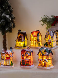 BEAUTY IN THE LIGHT | Creative Retro Home Decor Christmas Gift Model House
