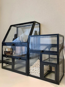 Loại Ngăn Kéo Chống Bụi Hộp Đựng Mỹ Phẩm Trang Điểm Hộp Đựng Mỹ Phẩm Để Bàn Tổ Chức Trang Điểm Cho Sản Phẩm Chăm Sóc Da Hộp Đựng Bàn Chải Son Môi Tròn