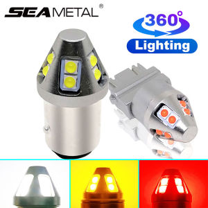 SEAMETAL T20 LED 3157 P27W 7443 W21W 7440 PY21W P21W W21/5W led BAY15D BA15S BAU15S Led Car LED Bulb Turn Signal Light 1156 Lamp