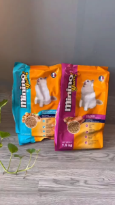 Makanan Kucing MININO YUM 1KG Minino Salmon All STAGE SEMUA USIA KUCING