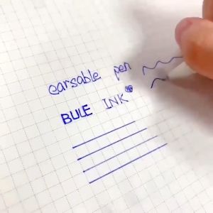 PINK Cartoon Erasable Gel Pens Kawaii Washable Handle Magic Pen 0.5mm Blue Ink School Office Supplies Stationary