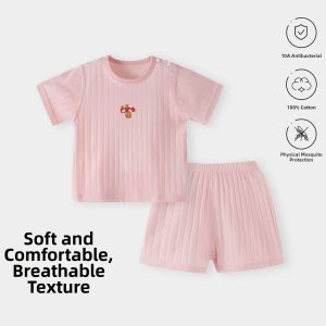 TONGLIANCHUXIN | Cotton Thin Summer Infant Clothing Set