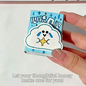 JIEBITU | Decompression Sticker Toy for Students Quiet Book Hand Account Decoration