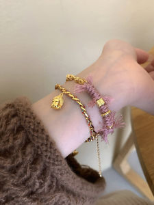 Luxurious New Chinese Style Buddha Head Beaded Bracelet Colorful Rope Woven Fashion Jewelry Attract Wealth And Happiness