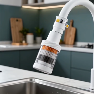 SORH[2pcs] 6-Layer Faucet Purifier 360 °   Rotatable Universal Tap Filter Water Saving Splash Proof Home Kitchen Accessory