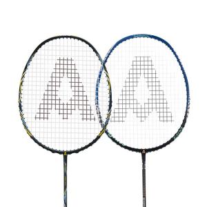 deli | Carbon Fiber Durable Badminton Rackets Children Students Set