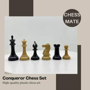 Chessmate • High Quality Conqueror Style Chess Pieces (pieces only)