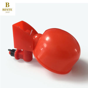 [Ready stock]4PCS- Automatic Chicken Water Cup Waterer Bowl Kit Farm Coop Poultry Waterer Drinking Water Feeder for Chicks Duck Goose