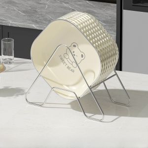 Elegant Gold Rimmed Plastic Plate for Eating And Throwing Bones Home Use Food Grade Delicate Tableware Nordic Style Square Plate