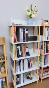 Simple Floor Book Shelf Bookshelf Display Rack Multifunctional Shelf Bookcase