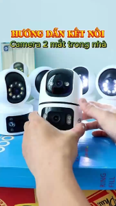 Camera YooSee WiFi Không Dây 2 mắtThế Hệ Mới 360 Độ đàm thoại sắc nét