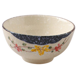 SHELI | Retro Underglaze Rice Bowl