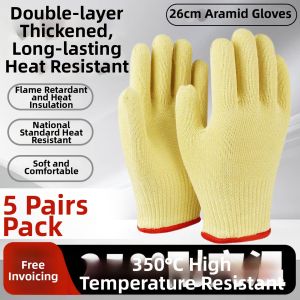 Heat-Resistant Kitchen Gloves 350C