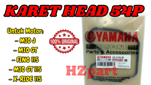 KARET HEAD YAMAHA KODE - 54P MIO J MIO GT SOUL GT 115 FINO 115 XRIDE 115 BERKUALITAS ASLI 100% .