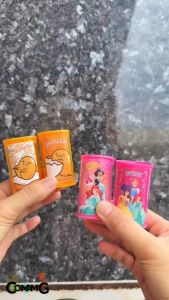 กบเหลาดินสอ2in1 พร้อมยางลบในตัว กบเหลา2ช่องทรงกระบอก ลายการ์ตูน พร้อมส่ง