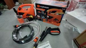 🔥ส่งด่วน ประกันศูนย์🔥 Pumpkin Chicago 135 บาร์ เครื่องฉีดน้ำแรงดันสูง พร้อมชุดอุปกรณ์เสริมพิเศษ ปั๊มอัดฉีด ล้างแอร์  ทั่วไทย