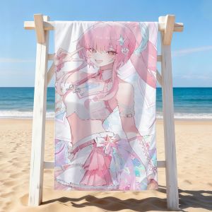 Hasbro | Game Wuthering Waves Aemeath Towel Drying Bath Towel Applicable To Light Swimming Camping Yoga Beach Out