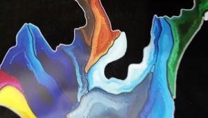 Kaos Pria 3 Dimensi Motif Animasi Topeng Tshirt Oblong Katun 24s H055 By Hans & co