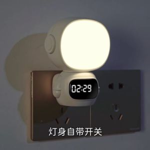 Đèn ngủ phi hành gia tích điện có điều khiển từ xa bằng REMOTE và hiển thị đồng hồ điện tử 3 màu sáng