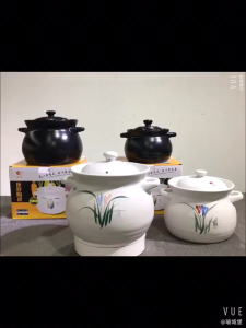 🏷️商品标题 Periuk Tanah Liat Seramik Tahan Suhu Tinggi Kangshu Ming-康舒明高温陶瓷煲高款-Kangshu Ming High Temperature Ceramic Pot