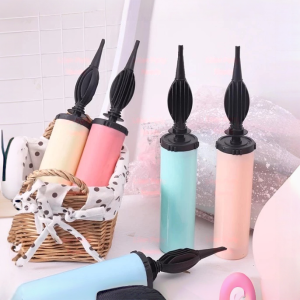 Happy Time Big Size Balloon Air Pump Party Supplies Hand Held Air Inflator Party Needs Double Action Balloon Pump Manual Heavy Duty Air Pump Birthday Decoration Balloon Accessories