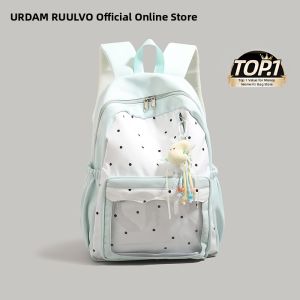 URCDN RDALVO | Anime-themed Green Fresh Backpack