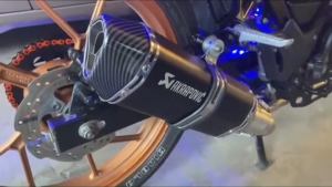 Universal Arrival Motorcycle Exhaust 38mm-51mm Universal Tail Pipe with Silencer Db Killer Slant Exhaust Pipe