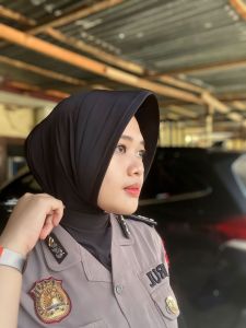 Jilbab Dinas Anti Tembem KUALITAS PREMIUM POLWAN/Polwan Anti Tembem