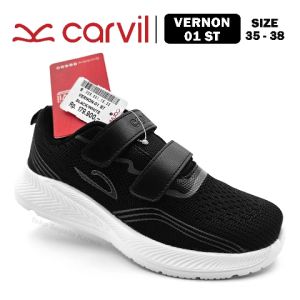 Sepatu Sekolah Anak SD SMP Remaja Perempuan/Laki Laki – CARVIL – VERNON 01 ST – Size 35-38 – Sneakers – Sport – VLC