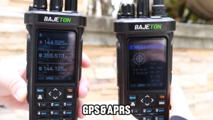 BAJETON BJ-9000 GPS APRS Walkie Talkie Long Range Bluetooth Programming FM 27Mhz Transceiver Cross Band Repeater CB Radio RT-950 Two Way Radio