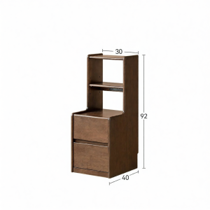 WEISHA | Retro Bedside Cabinet Bedroom