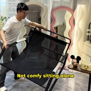 AIODIY Rocking Chairs for Adults with Cushion Reclining Chair Lazy Chair Relaxing Sofa Chair Leisure Rocking Chair Couple Double Rocking Chair