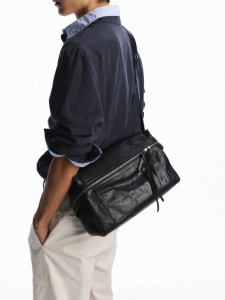 Large New Tanned Leather Business Bag