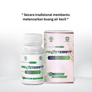 prosterafit herbal prostat melancarkan buang air kecil infeksi saluran kemih