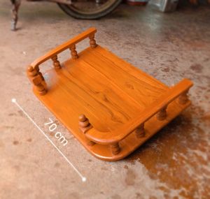 หิ้งพระไม้สักแท้ขนาด กว้าง70ซม(ทำสีลงเคลือบเงา)แข็งแรงทนทานน้ำหนักเบาเคลื่อนย้ายง่ายสินค้ามีพร้อมส่ง สินค้าพร้อมใช้งาน สินค้าเป็นงานไม้สักทองแท้