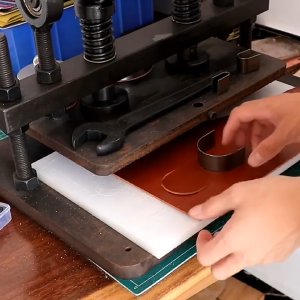 10pcs Leather Rounded Corner Punch Pemotong Sudut Kulit Round Corner Knife / Leather Tools