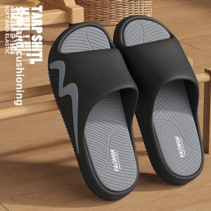 Mens Summer Outdoor Slippers Sports Casual Thick Bottom Wear-Resistant Anti-Slip Deodorant Clogs Fashionable EVA Material