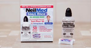 NeilMed Sinus Rinse ชุดน้ำเกลือล้างจมูก ผงเกลือล้างจมูก 50 ชิ้น