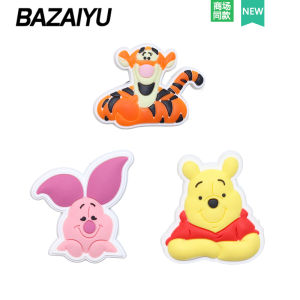 Little Fish Hole Shoes Accessories: Enhancing Style with Classy Shoe Buckles & Cartoon Winnie the Pooh Ornaments