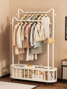 ZHUANJIAO | Floor Standing Mobile Durable Luxury Coat Rack