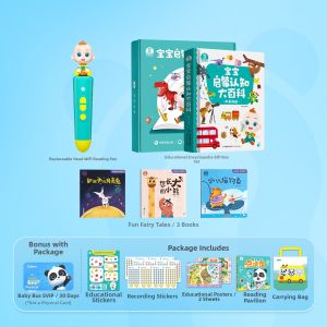 Baby Bus | Educational Enlightenment Interactive Pen For Toddlers 1-4 Years